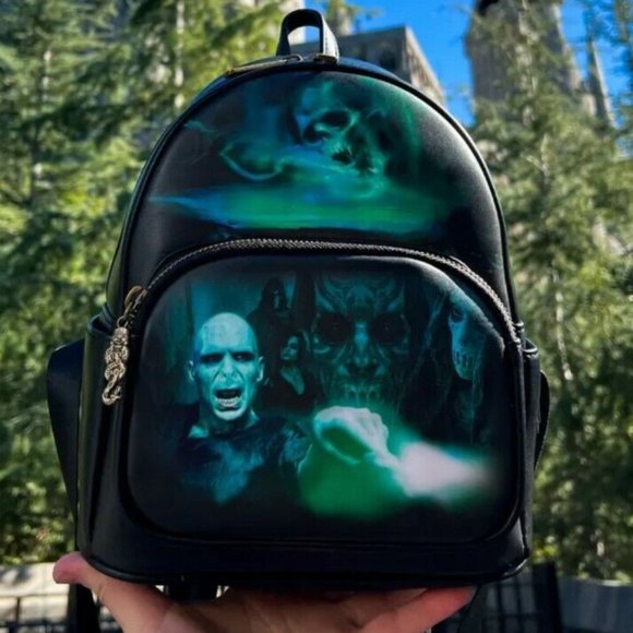 Loungefly Exclusive Harry Potter Voldemort Backpack - Picture 1 of 10